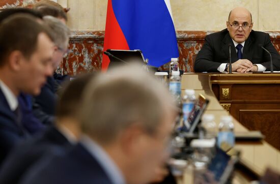 Премьер-министр Михаил Мишустин провел заседание правительства РФ