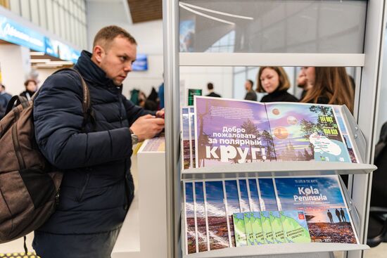 Открытие нового терминала аэропорта в Мурманске