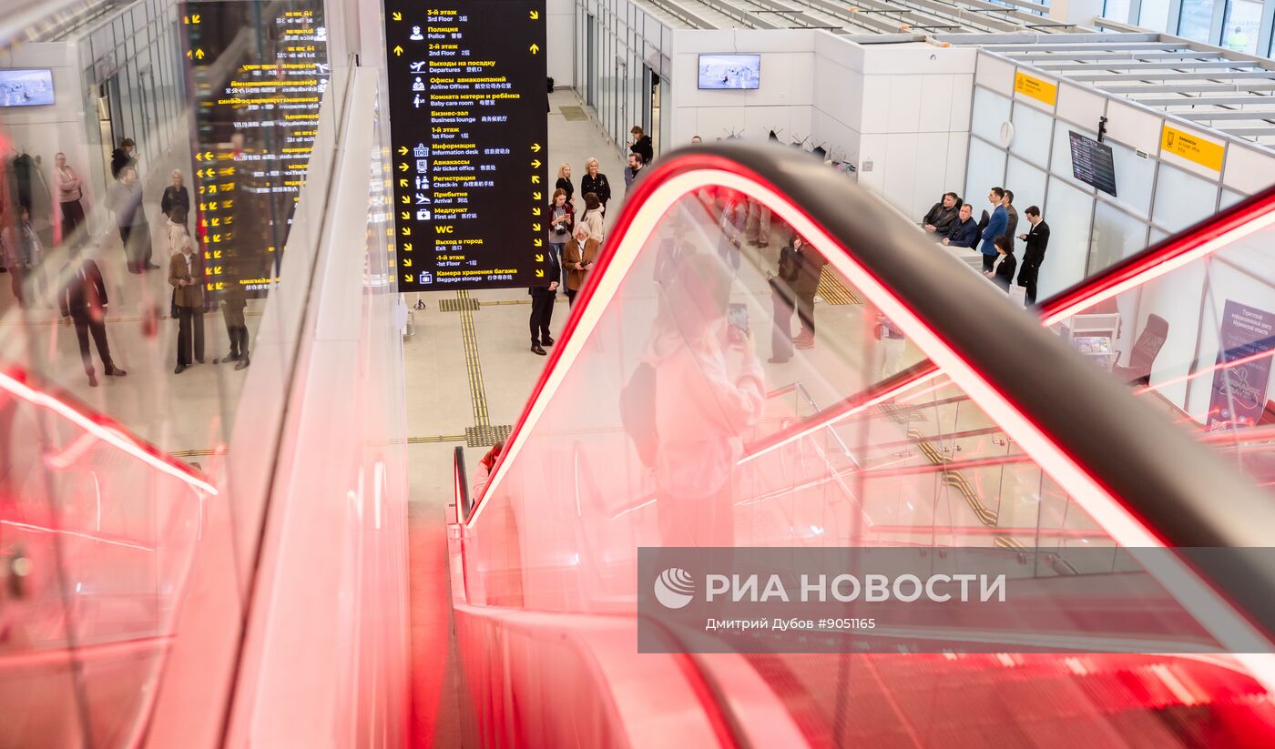 Открытие нового терминала аэропорта в Мурманске