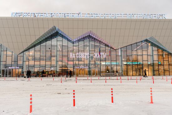 Открытие нового терминала аэропорта в Мурманске