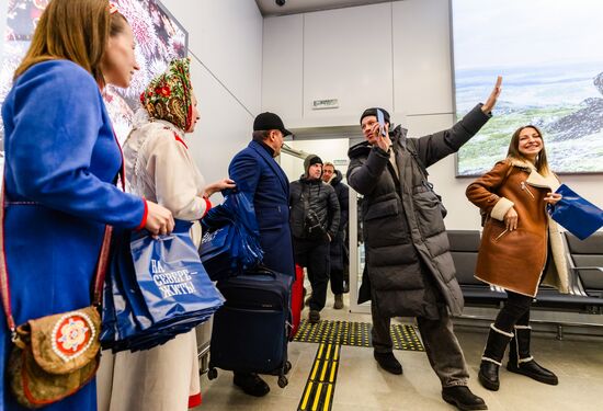 Открытие нового терминала аэропорта в Мурманске