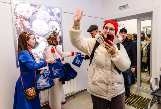 Открытие нового терминала аэропорта в Мурманске