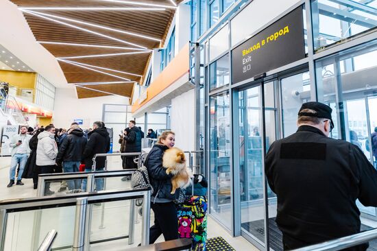 Открытие нового терминала аэропорта в Мурманске