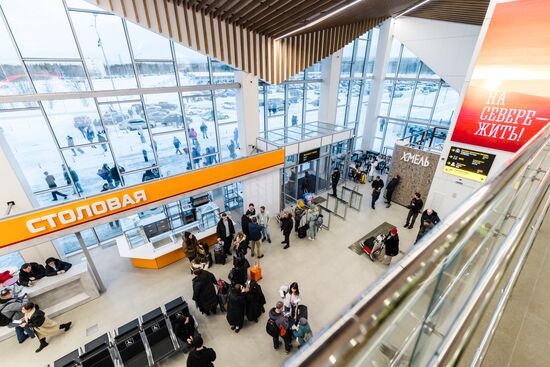 Открытие нового терминала аэропорта в Мурманске