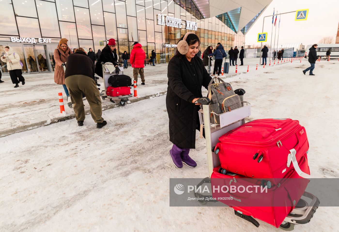 Открытие нового терминала аэропорта в Мурманске