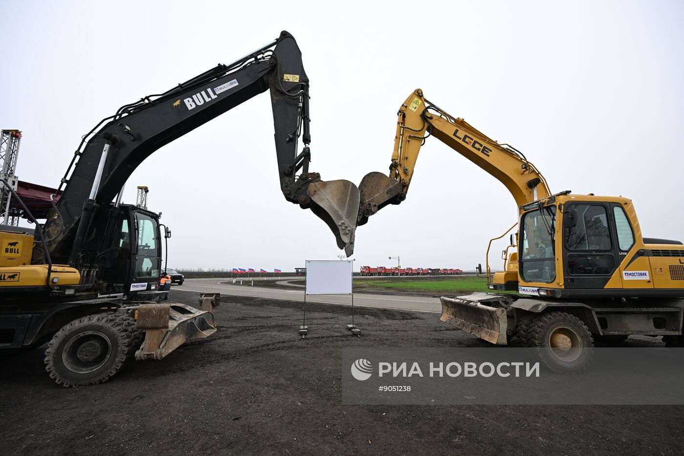Открытие автодороги "Донецк - Новоазовск - Седово"
