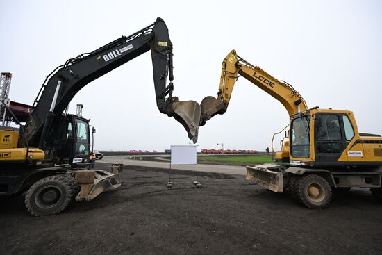 Открытие автодороги "Донецк - Новоазовск - Седово"
