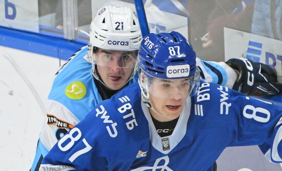 Хоккей. КХЛ. "Динамо М" - "Сибирь" (Новосибирск)