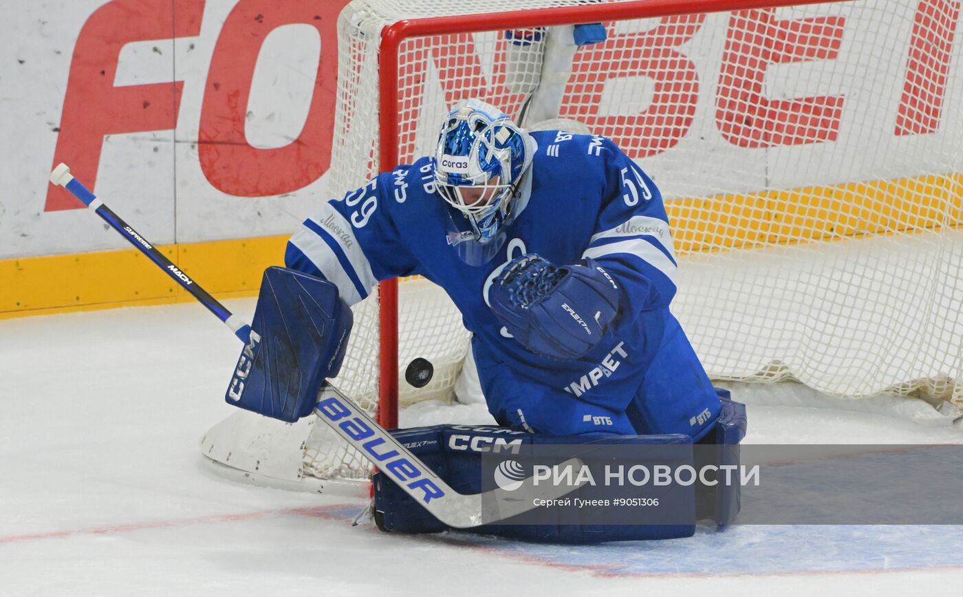 Хоккей. КХЛ. "Динамо М" - "Сибирь" (Новосибирск)
