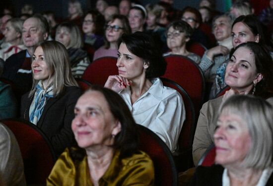 Вечер памяти Юрия Соломина в театре на Страстном