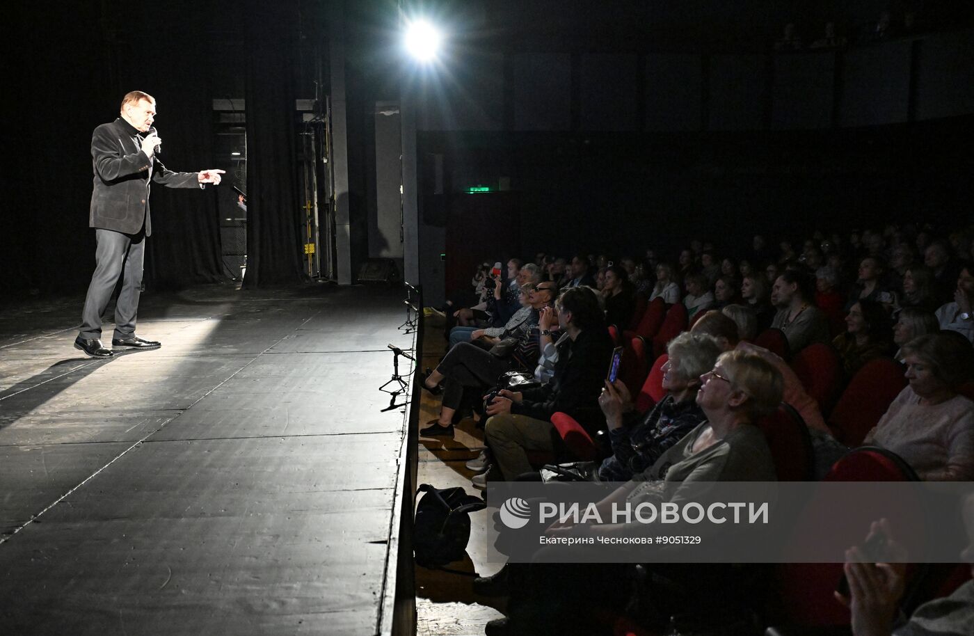 Вечер памяти Юрия Соломина в театре на Страстном