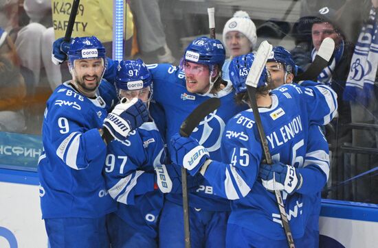 Хоккей. КХЛ. "Динамо М" - "Сибирь" (Новосибирск)