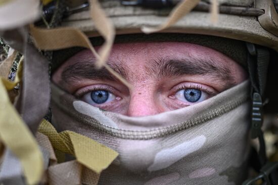 Подготовка снайперов 25-й общевойсковой армии группировки "Запад"