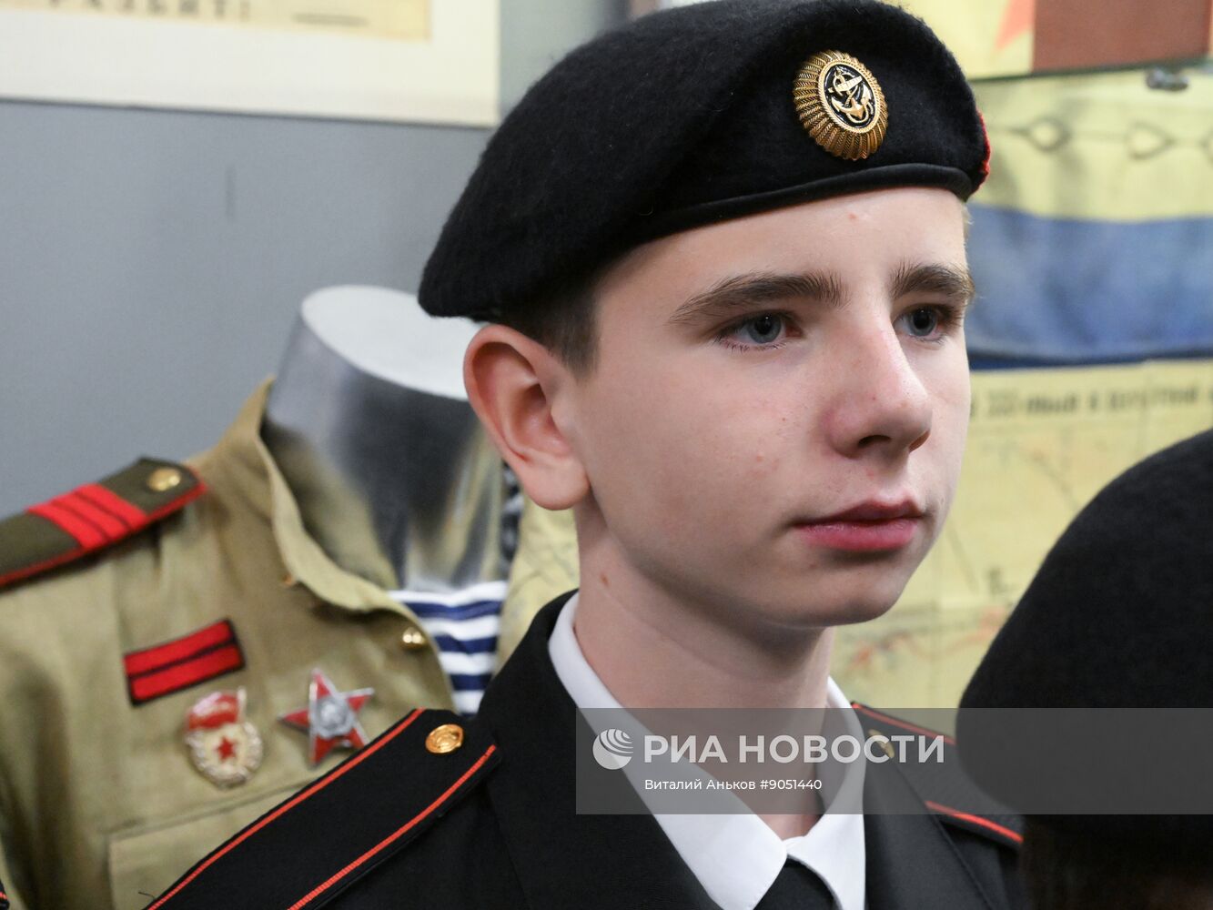 Открытие выставки к 320-летию морской пехоты в музее Тихоокеанского флота