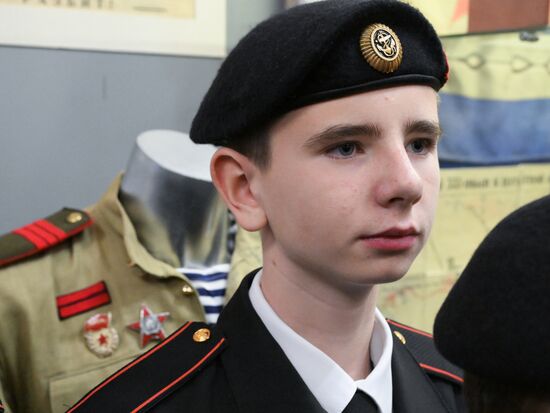 Открытие выставки к 320-летию морской пехоты в музее Тихоокеанского флота