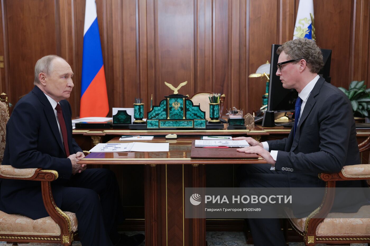 Президент Владимир Путин встретился с руководителем ФНС Даниилом Егоровым