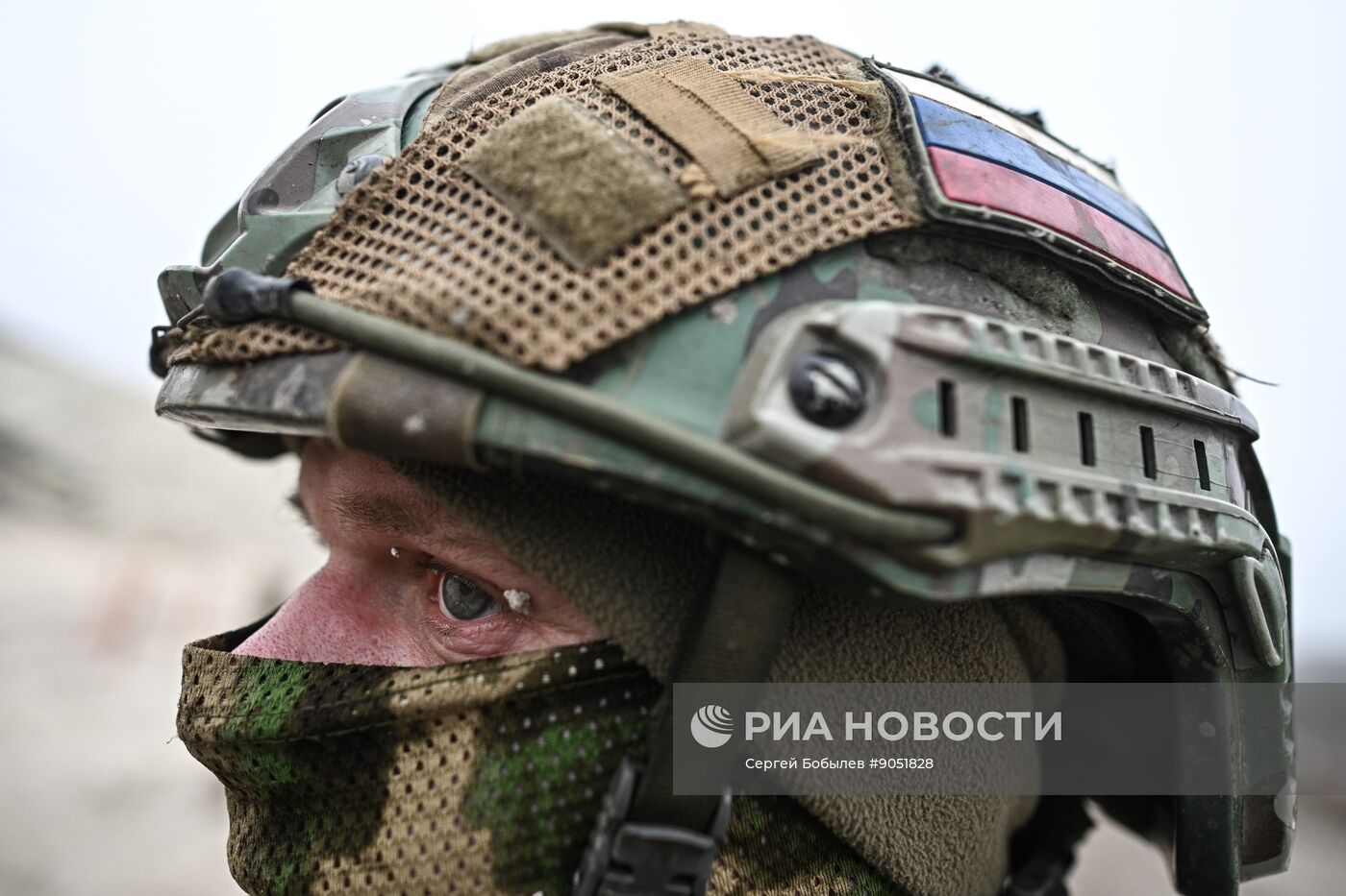 Отработка боевого слаживания военнослужащими 164-й мотострелковой бригады