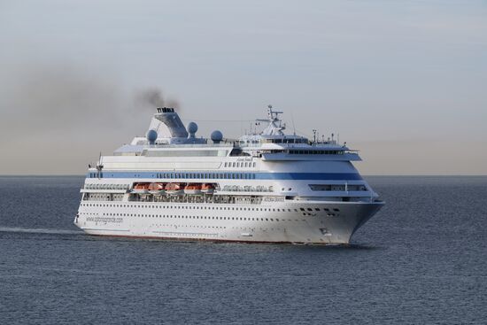 Прибытие круизного лайнера Astoria Grande в Сочи