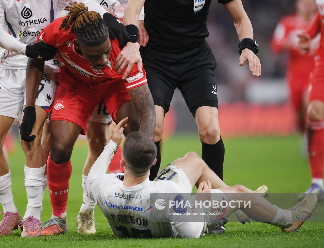 Футбол. РПЛ. "Спартак" (Москва) - "ЦСКА" (Москва)