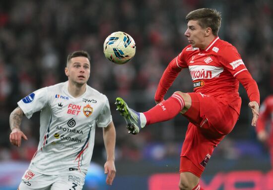 Футбол. РПЛ. "Спартак" (Москва) - "ЦСКА" (Москва)