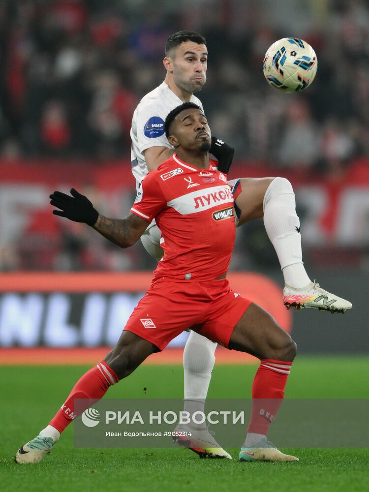 Футбол. РПЛ. "Спартак" (Москва) - "ЦСКА" (Москва)