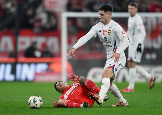 Футбол. РПЛ. "Спартак" (Москва) - "ЦСКА" (Москва)