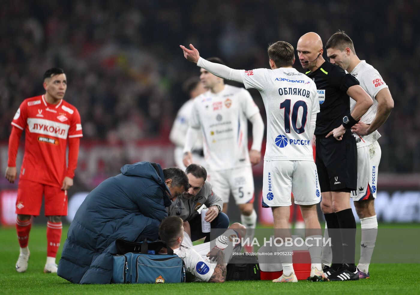 Футбол. РПЛ. "Спартак" (Москва) - "ЦСКА" (Москва)
