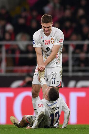 Футбол. РПЛ. "Спартак" (Москва) - "ЦСКА" (Москва)