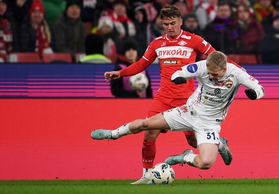 Футбол. РПЛ. "Спартак" (Москва) - "ЦСКА" (Москва)