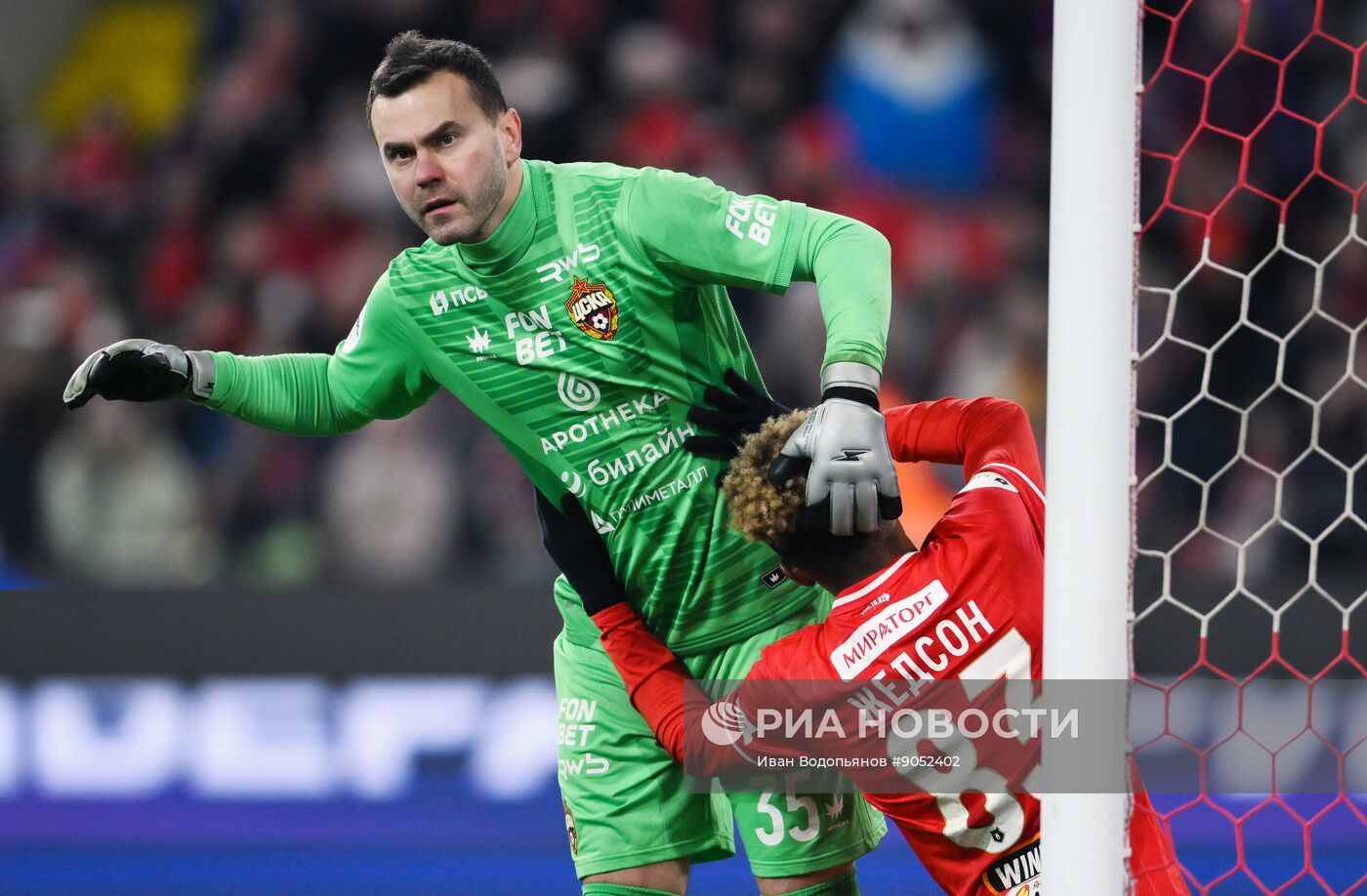 Футбол. РПЛ. "Спартак" (Москва) - "ЦСКА" (Москва)