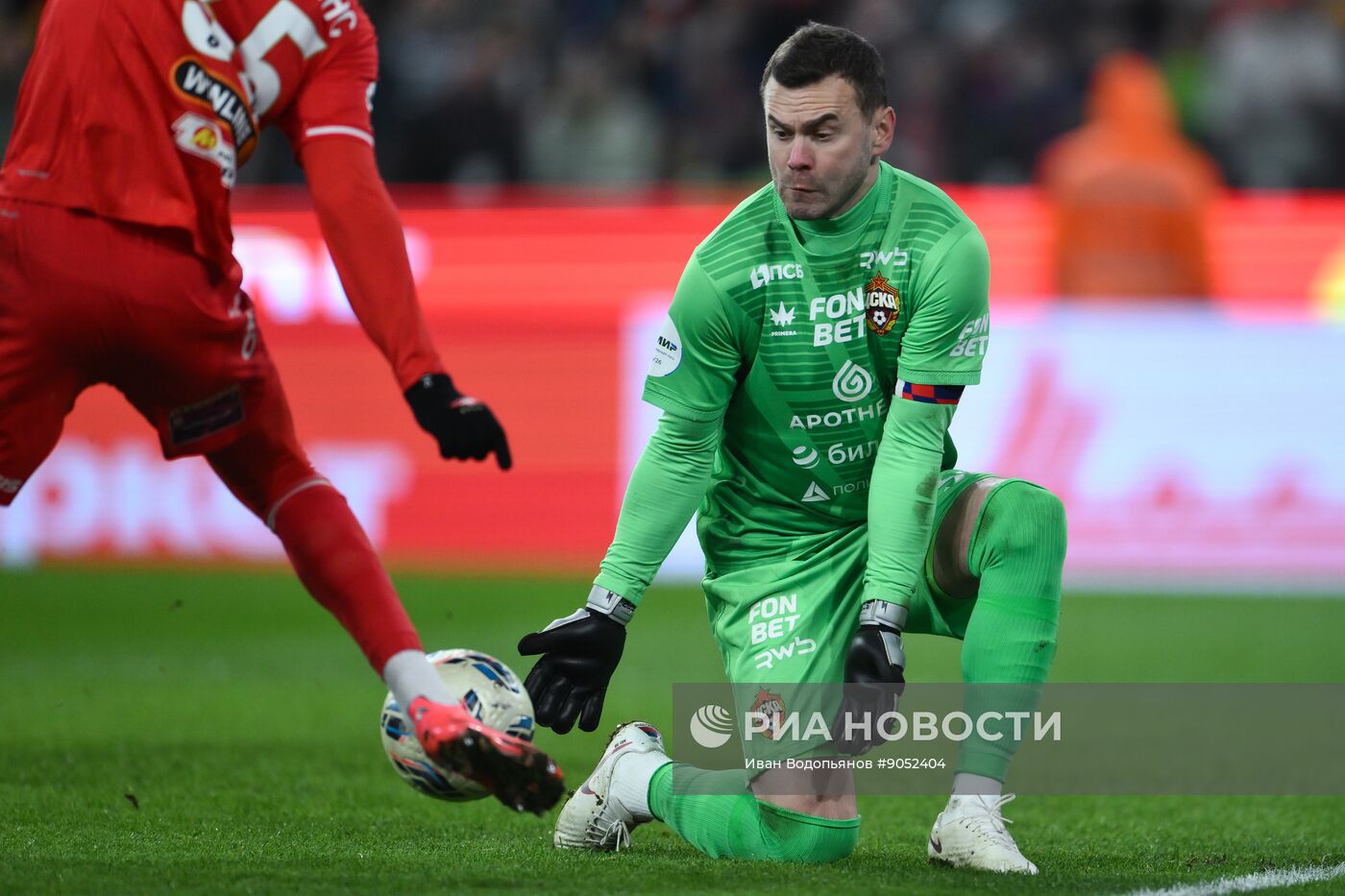 Футбол. РПЛ. "Спартак" (Москва) - "ЦСКА" (Москва)