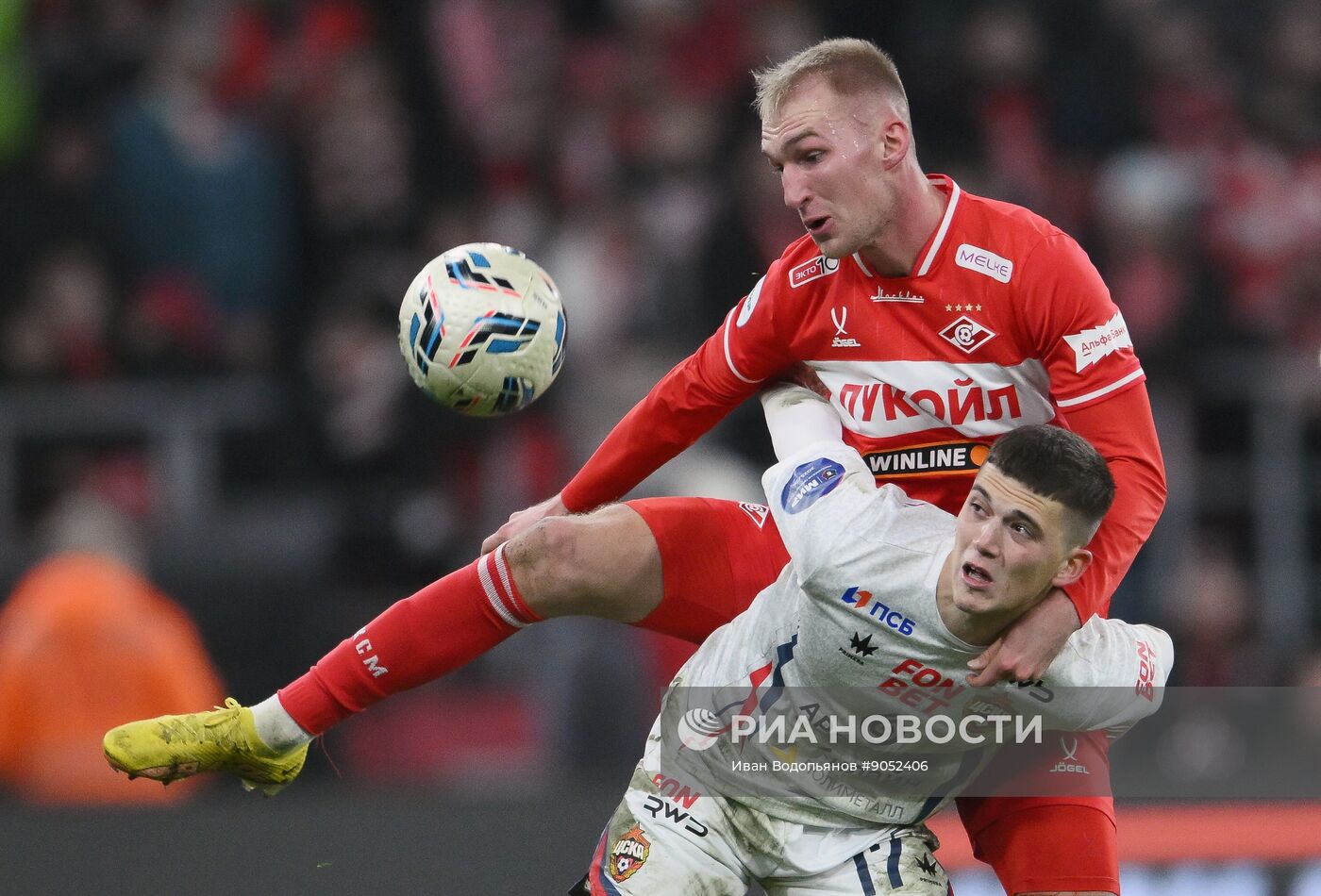 Футбол. РПЛ. "Спартак" (Москва) - "ЦСКА" (Москва)