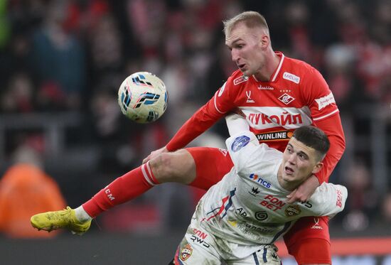 Футбол. РПЛ. "Спартак" (Москва) - "ЦСКА" (Москва)