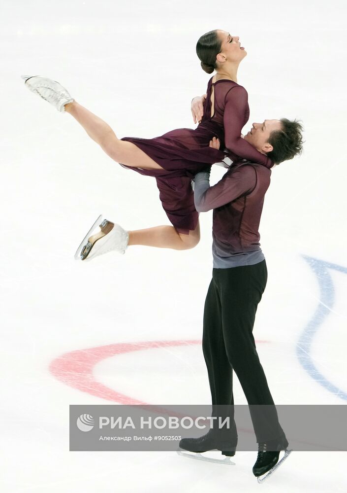 Фигурное катание. Гран-при России. 5-й этап. Танцы на льду. Произвольный танец