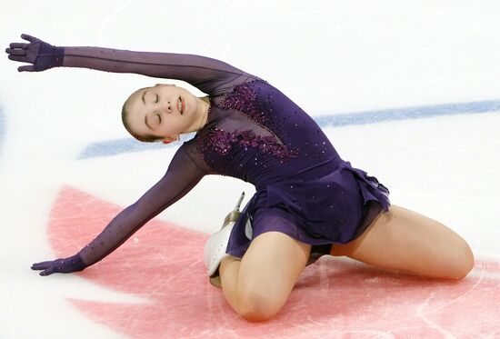 Фигурное катание. Гран-при России. 5-й этап. Женщины. Произвольная программа