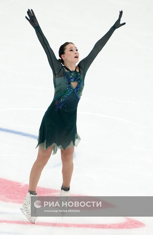 Фигурное катание. Гран-при России. 5-й этап. Женщины. Произвольная программа