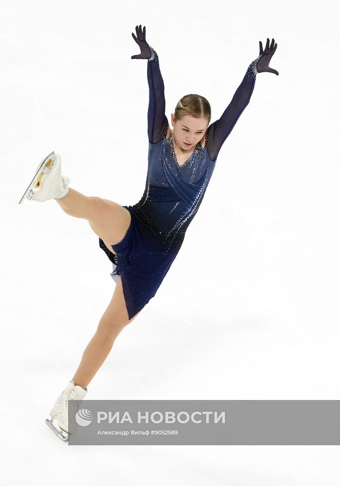 Фигурное катание. Гран-при России. 5-й этап. Женщины. Произвольная программа