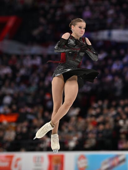 Фигурное катание. Гран-при России. 5-й этап. Женщины. Произвольная программа