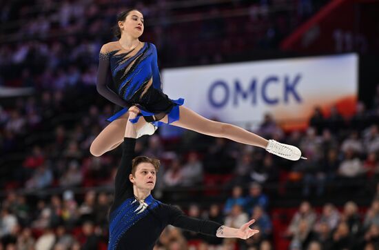 Фигурное катание. Гран-При России. 5-й этап. Спортивные пары. Произвольная программа