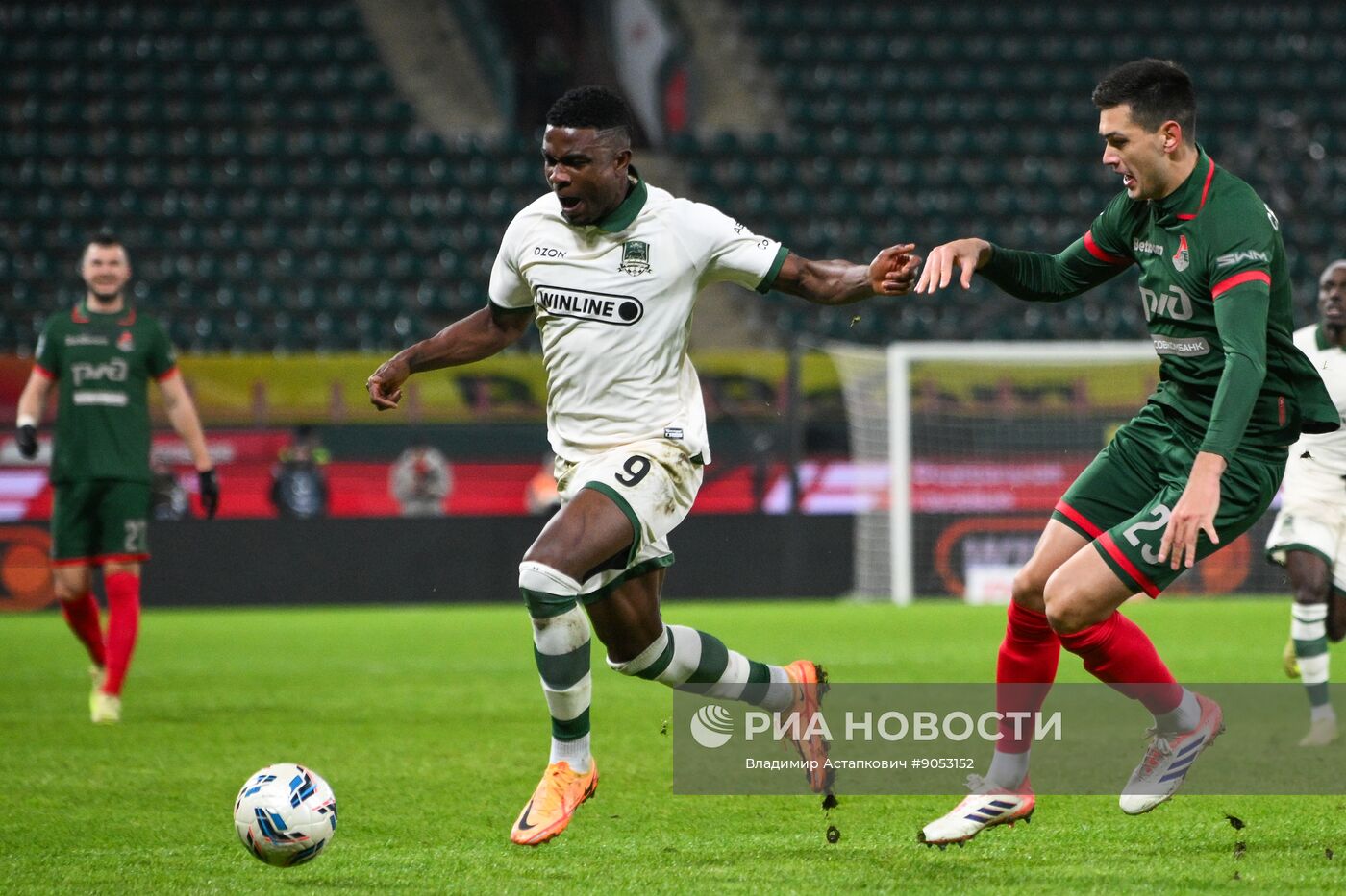 Футбол. РПЛ. "Локомотив" (Москва) - "Краснодар" (Краснодар)