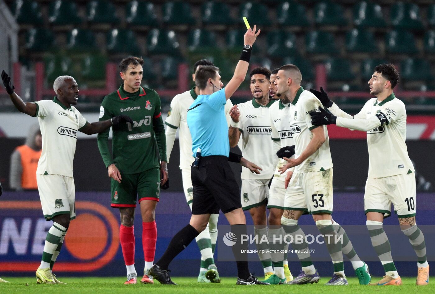 Футбол. РПЛ. "Локомотив" (Москва) - "Краснодар" (Краснодар)