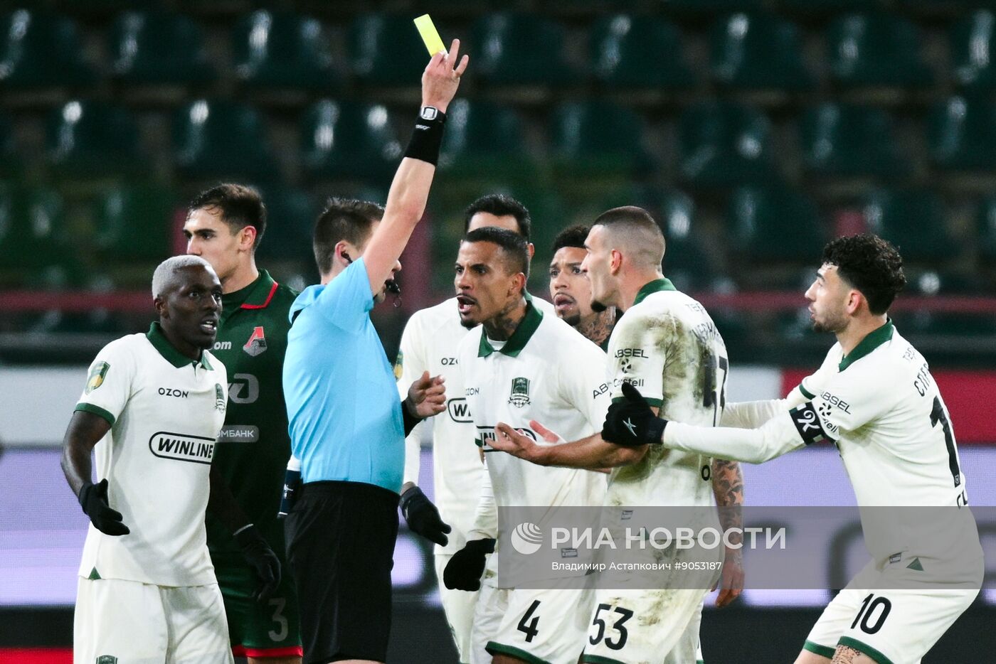 Футбол. РПЛ. "Локомотив" (Москва) - "Краснодар" (Краснодар)