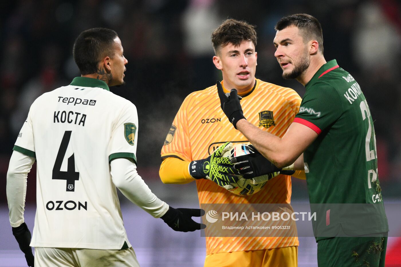 Футбол. РПЛ. "Локомотив" (Москва) - "Краснодар" (Краснодар)