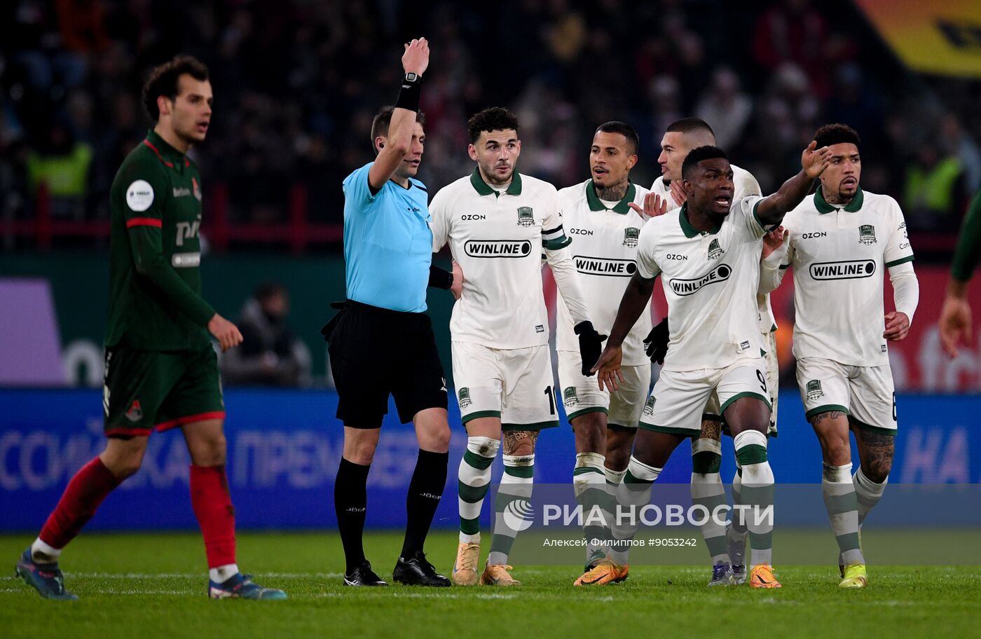 Футбол. РПЛ. "Локомотив" (Москва) - "Краснодар" (Краснодар)