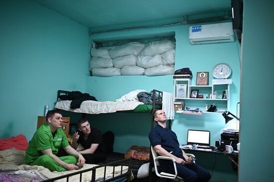 Передовой госпиталь спецназа "Ахмат"