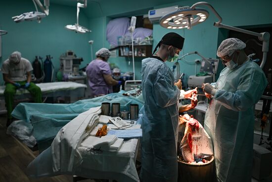 Передовой госпиталь спецназа "Ахмат"