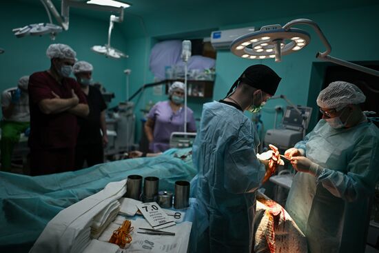 Передовой госпиталь спецназа "Ахмат"