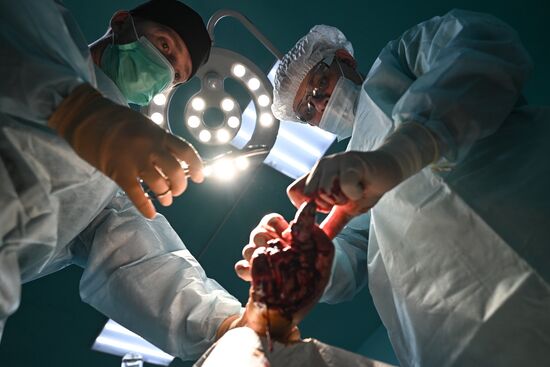 Передовой госпиталь спецназа "Ахмат"