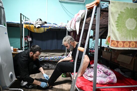 Передовой госпиталь спецназа "Ахмат"