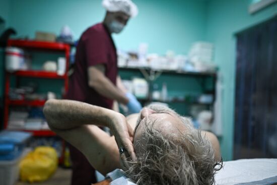 Передовой госпиталь спецназа "Ахмат"